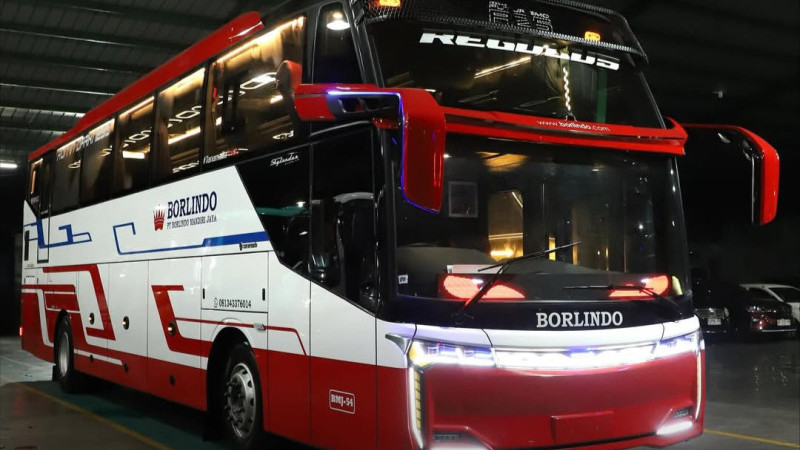 Bodi Skylander R25 Aero Skyseat Konsep Perdana Dipakai oleh PO Borlindo