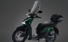 Honda SH125i Vetro Resmi Meluncur, Gunakan Bodi Transparan