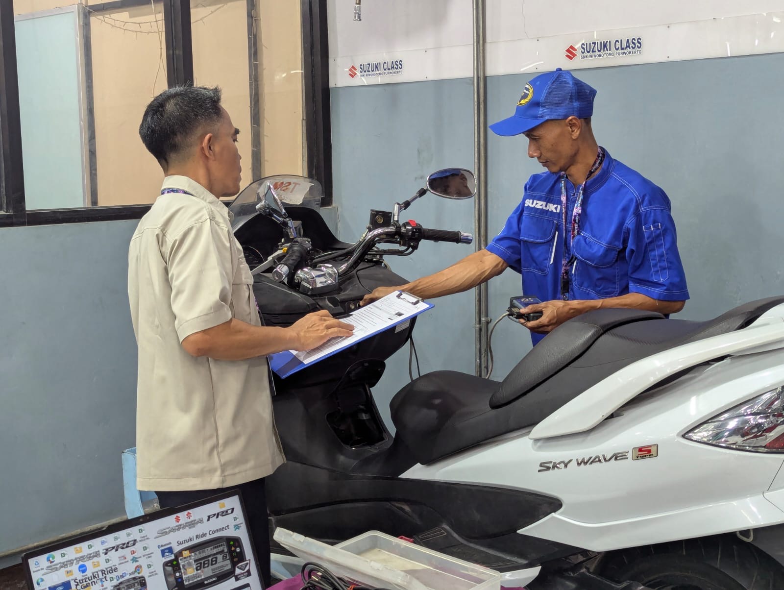 Bengkel Resmi Motor Suzuki Masih Eksis, Begini Cara Rebut Hati Konsumen
