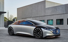Mercedes-Benz Vision EQS Concept, Sedan Listrik Mewah Masa Depan