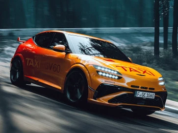 SUV Listrik Genesis GV60 Magma Siap Mengguncang Sirkuit Nurburgring