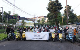 Piaggio Indonesia Rangkul Komunitas Motor Sidoarjo, Ini yang Mereka Lakukan