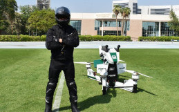 Wow Keren, Polisi Dubai Bakal Pakai Motor Terbang 