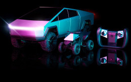 Hotwheels R/C Cybertruck Bisa Capai 19 Kpj