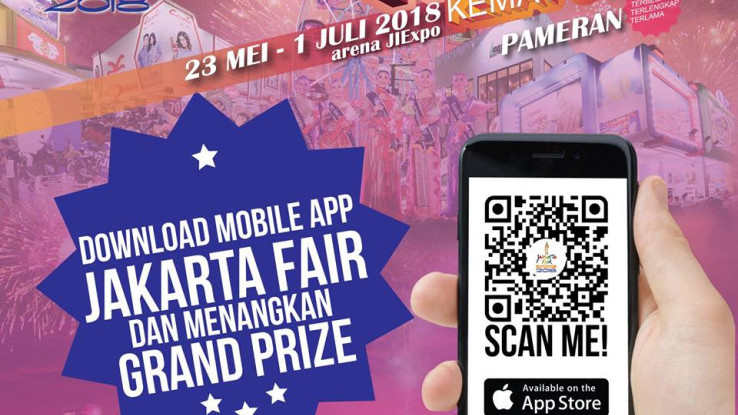 Berburu Produk Otomotif Makin Mudah Pakai Mobile Aplikasi Jakarta Fair 2018