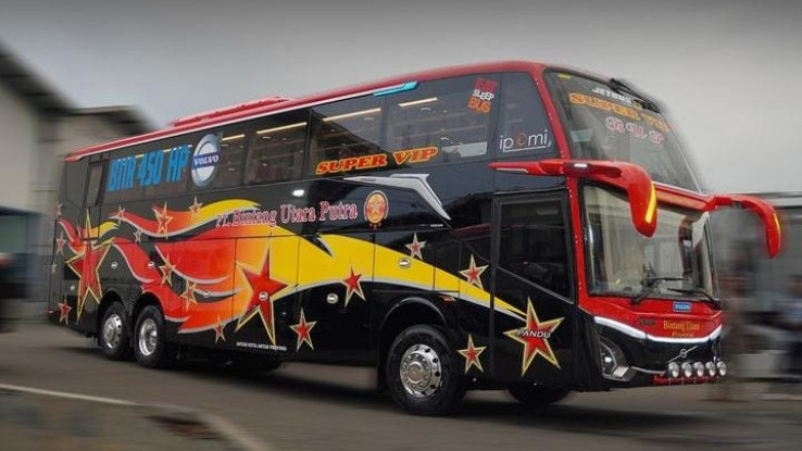 PO Bintang Utara Putra Rilis Bus AKAP Kelas VIP Rakitan Karoseri Adiputro