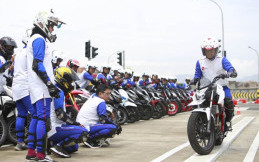 Pakai Cara Ini, Honda Jawa Barat Kampanyekan Keselamatan Berkendara Motor
