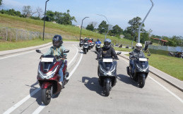 Wahana Honda Ajak Komunitas dan Jurnalis Jajal Fitur RoadSync New Honda PCX160