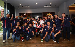 Wahana Honda Dikunjungi Marc Marquez dan Dani Pedrosa