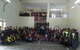 Bakti Sosial Bikers Jakarta Peduli Yatim Piatu Kuningan Jawa Barat