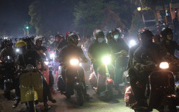 Tutup Tahun, Kolaborasi Mossic Scooter X South Side Scoot Gelar Donasi Lebak Banten