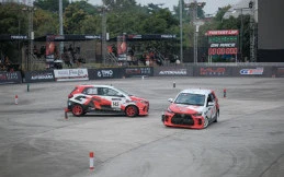 Toyota Gazoo Racing Indonesia Dominasi Podium Kejurnas Slalom
