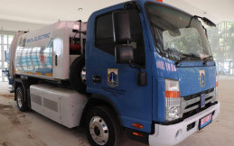 Dinas Lingkungan Hidup Jakarta Operasikan Truk Sampah Listrik untuk Jaga Kebersihan dan Tekan Polusi Udara