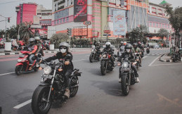 Ultah ke-3 Rebel Owners Community Diisi Pengukuhan Anggota dan Berbagi Masker