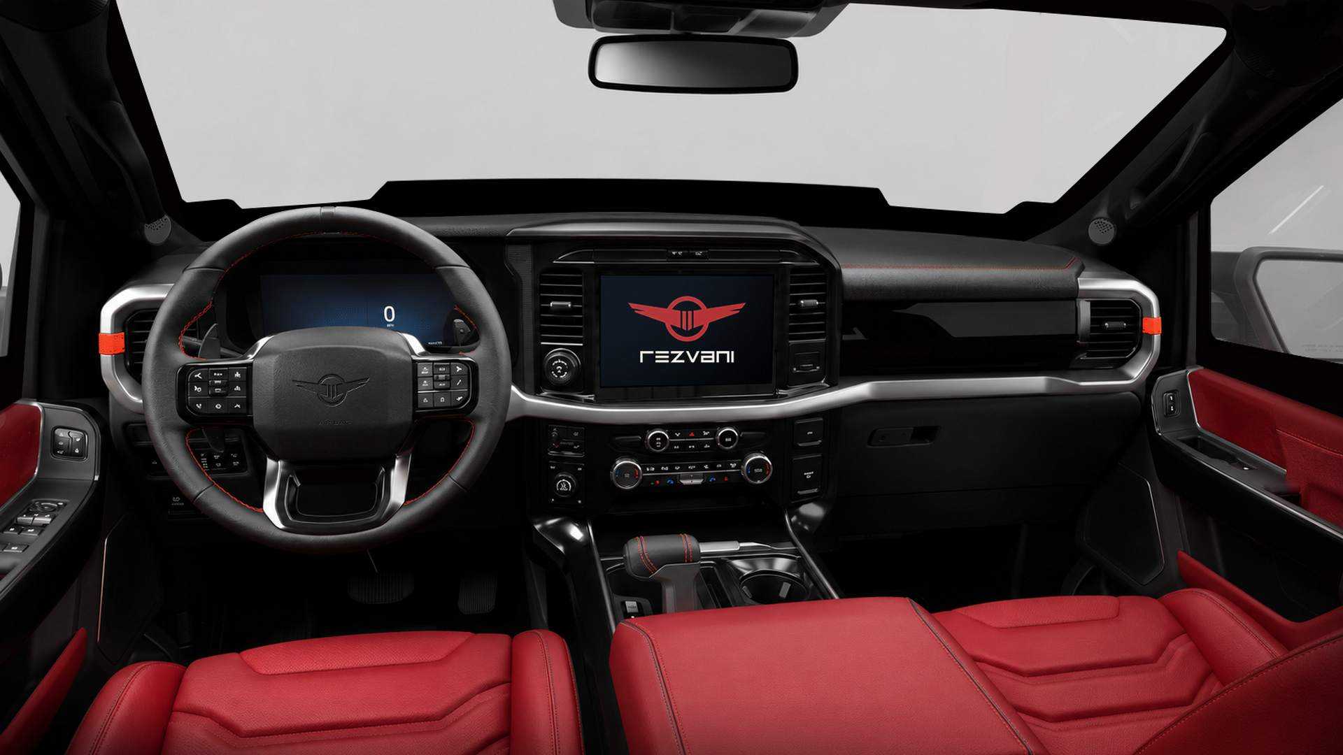 Rezvani Tank cockpit