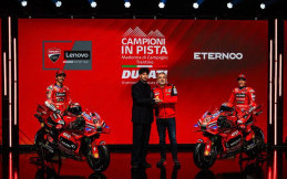 Ducati Umumkan Sponsor Terbaru Eternoo, Bakal Terpampang di Bodi Motor dan Lengan Marc Marquez