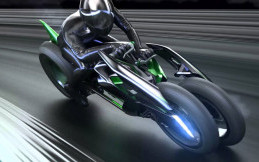Kawasaki Patenkan Konsep Roda Tiganya