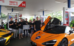 Mclaren Club Indonesia Gunakan Pertamax Turbo Jajal Tol Trans Jawa