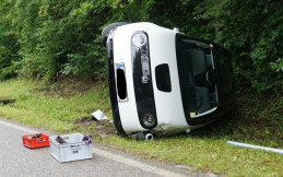 Waduh, Mobil Listrik Honda E Kecelakaan di Austria