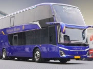 PO 168 Trans Punya Bus Double Decker Baru, Bikin Penumpang Tambah Nyaman