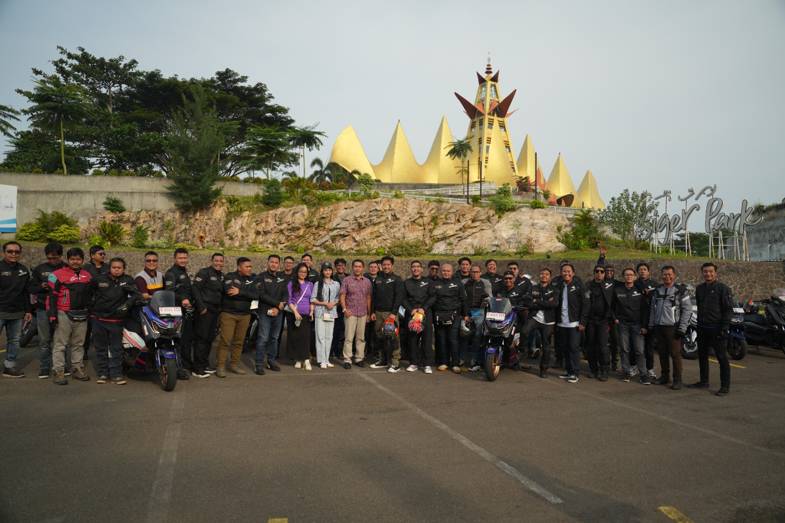 JMC Bersama Yamaha Taklukkan Rute 500 KM Jakarta-Lampung, Eksplorasi Pesona Wisata Bumi Ruwa Jurai