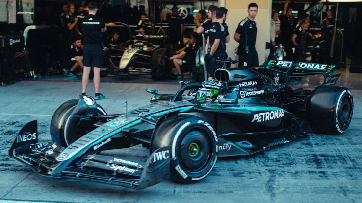 Dua Pembalap Mercedes Melakukan Uji Ban F1 2026 hingga 1.600 KM!