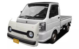 Begini Tampilan  Suzuki Carry Dengan Body Kit  Retro