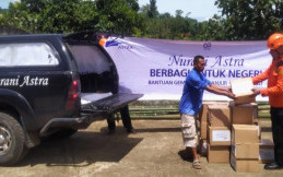 Astra Donasikan Rp1,1 Miliar untuk Korba Gempa Cianjur