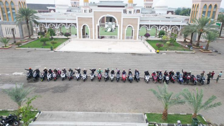 Ini Bentuk Perayaan 5 Tahun Perjalanan Honda PCX Club Indonesia (HPCI) Indramayu