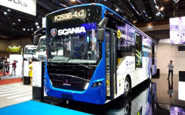 Scania Perkenalkan Bus Anyar di GIICOMVEC 2020
