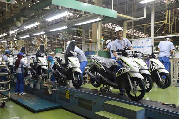 Pemerintah Genjot Ekspor Industri Sepeda Motor Tanah Air