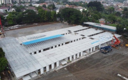 Pertamina Sulap Lapangan Bola Jadi Rumah Sakit Covid-19
