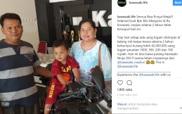 Heboh, Pasutri Beli Kawasaki Ninja 250 Fi dengan Uang Koin