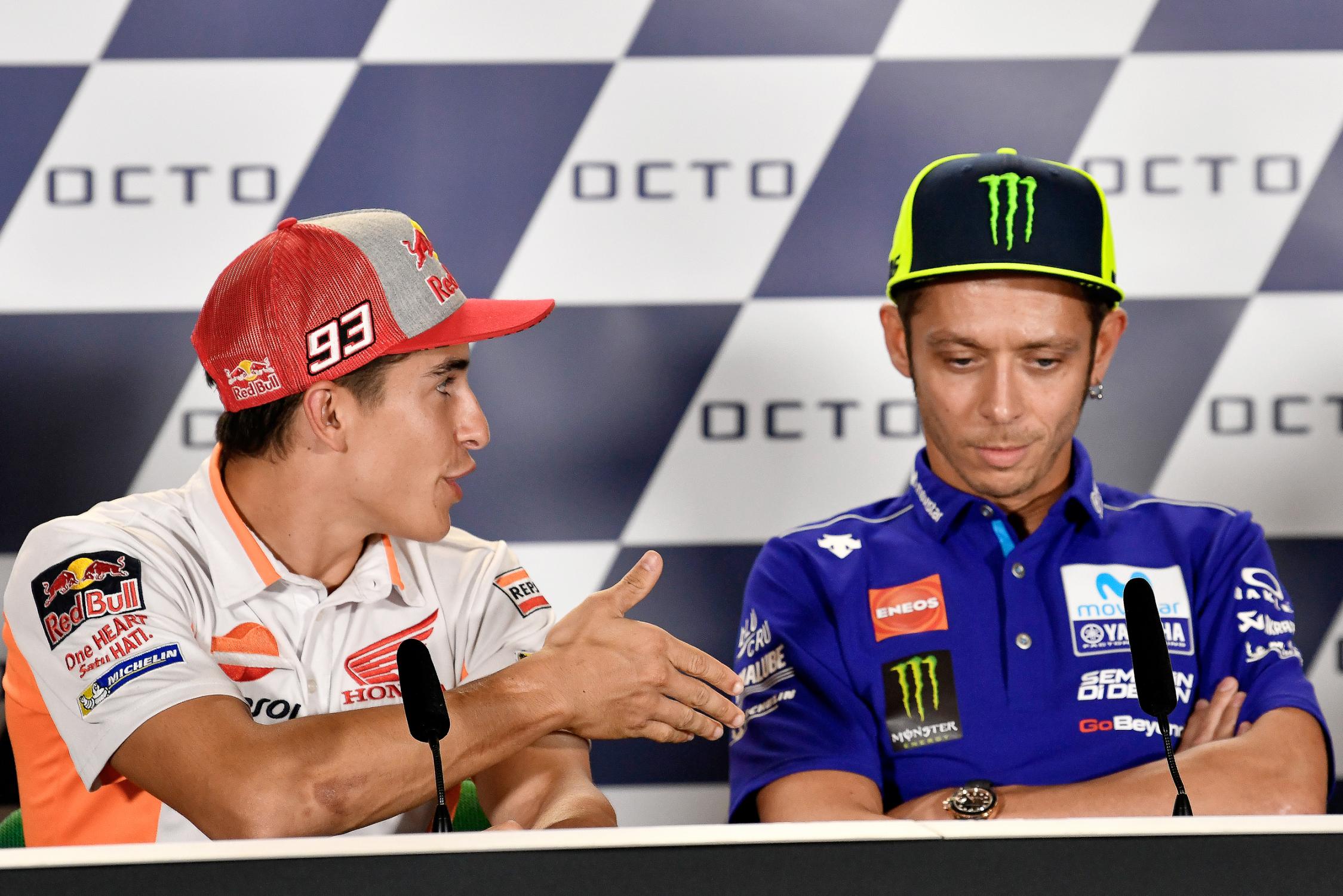 Marquez Ingin Berdamai dengan Rossi   