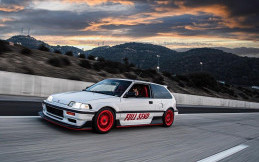 Honda Civic EF Garapan West Coast Customs Pakai Produk Aftermarket Indonesia