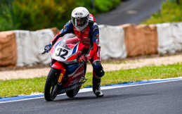 Kiandra Ramadhipa, Pembalap yang Perdana Kibarkan Merah Putih di European Talent Cup