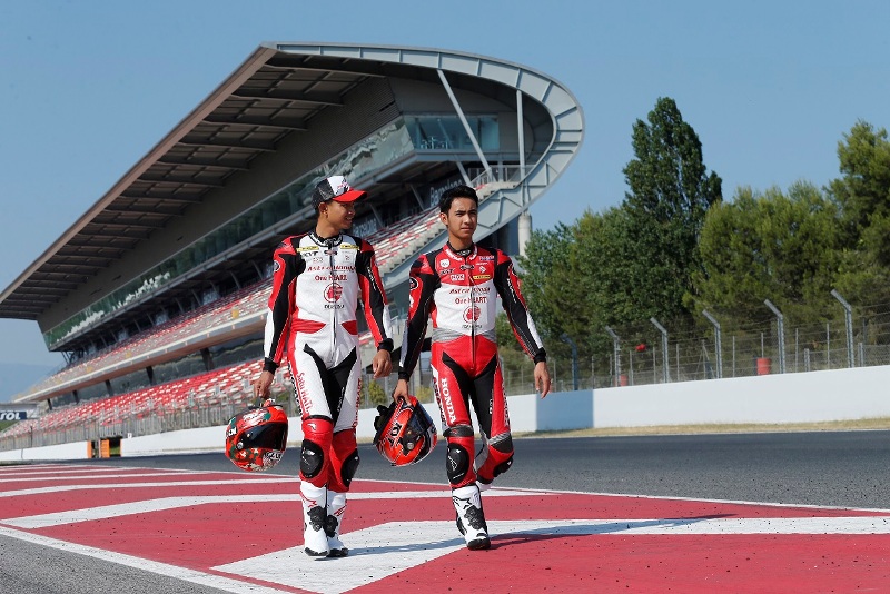 Semangat Pebalap AHRT Untuk Kibarkan Merah Putih di CEV