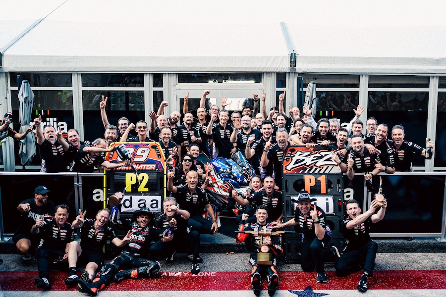 Dominasi Aprilia di COTA, Rekor Bersejarah Marco Bezzecchi