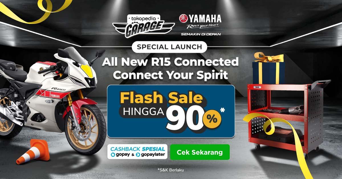 Tebar Diskon, Yamaha Gandeng Beberapa Marketplace untuk Jualan Motornya