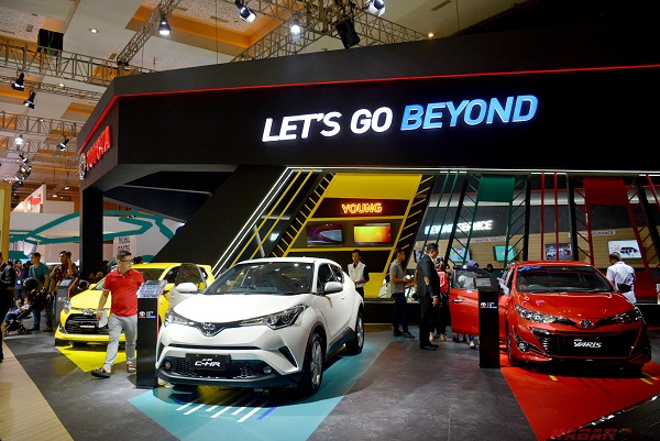 Wow... Toyota Sukses Bukukan Transaksi Hingga Rp 1.1 Triliun di Telkomsel IIMS 2019