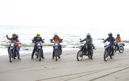 Kegiatan Wisata Mulai Dibuka, Pengguna Motor Trail Adventure di Bali