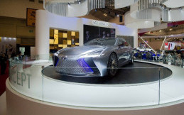 Intip Kemewahan Booth Lexus yang Tampil Menawan di GIIAS 2018
