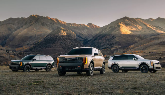 All New Kia Telluride Siap Debut dengan Mesin Turbo dan Varian Hybrid