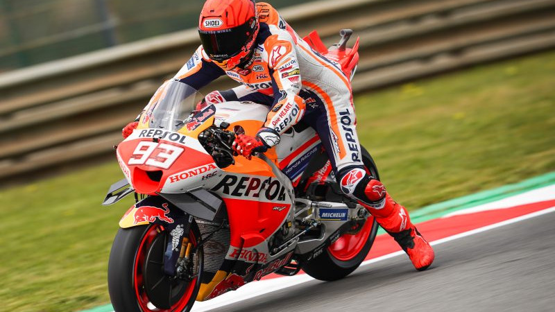 Ini Penjelasan Marc Marquez, Setelah Tabrak Miguel Oliveira di MotoGP ...