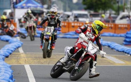 Pembalap Indonesia Tampil Lebih Baik di FIM Asia Supermoto Filipina