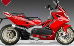 Ini Tampilan Skutik yang Sedang Digarap Ducati