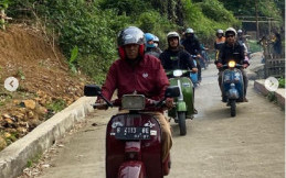 Bertemu Motor Tak Laik Pakai, 'Satu Vespa Sejuta Saudara' Ditunjukkan Para Skuteris Ini