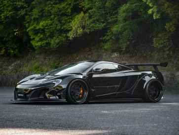 LB-Works Mclaren MP4-12c Gunakan Paket Penuh dari Liberty Walk