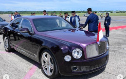 Ini Bentley Mulsanne yang Ditunggangi Prabowo Selama di Brunei Darussalam