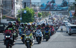 300 Bikers Hadiri Ultah ke-8 Komunitas NrXr Palu